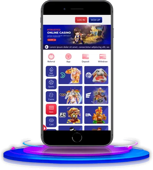 PESO88 app download interface showing mobile device and download buttons