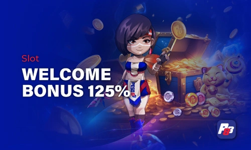 PESO88 125% welcome bonus promo visual